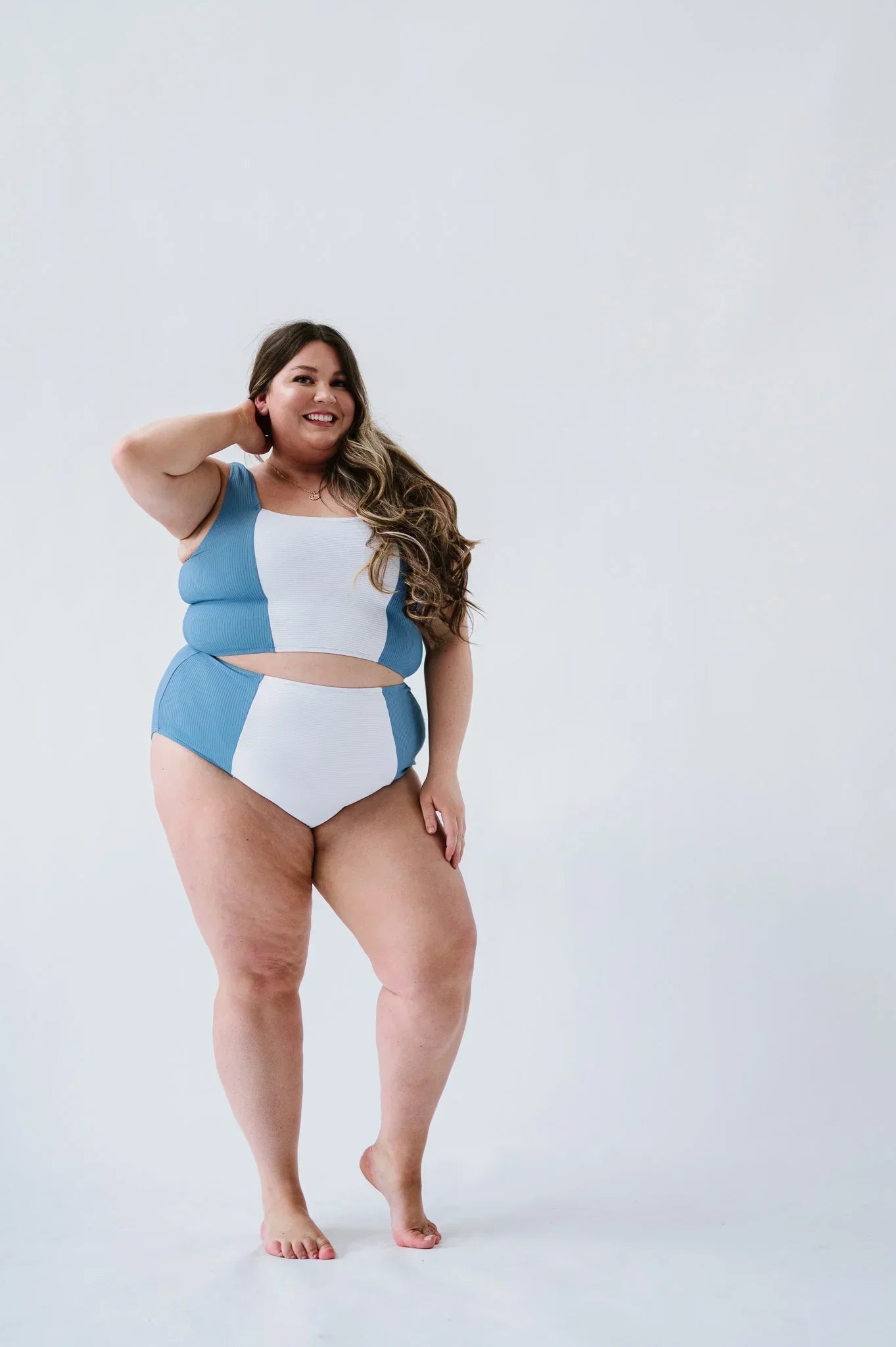  Island Colorblock Top | Surface Blue
