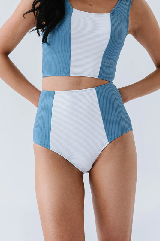  Island Colorblock Bottom | Surface Blue