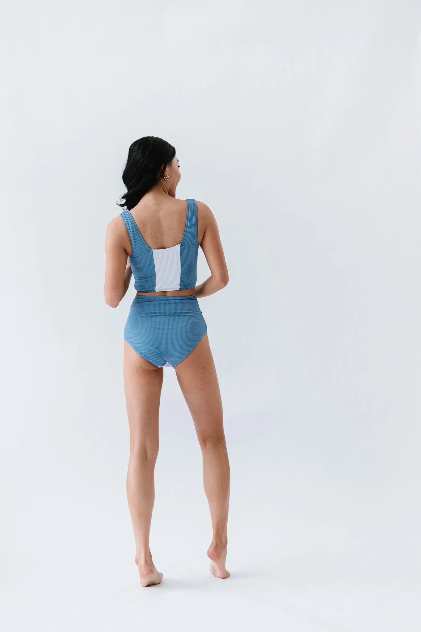  Island Colorblock Top | Surface Blue