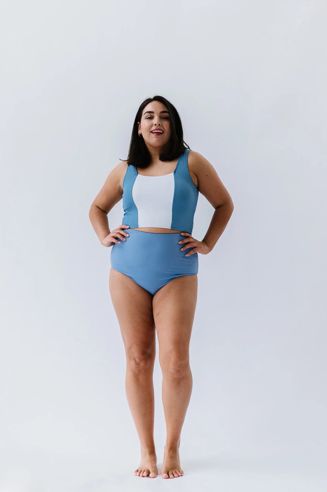  Island Colorblock Top | Surface Blue