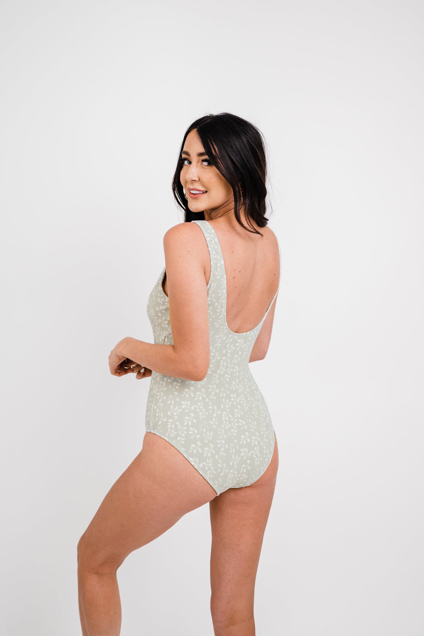  The Escape | Sage Leaf Print
