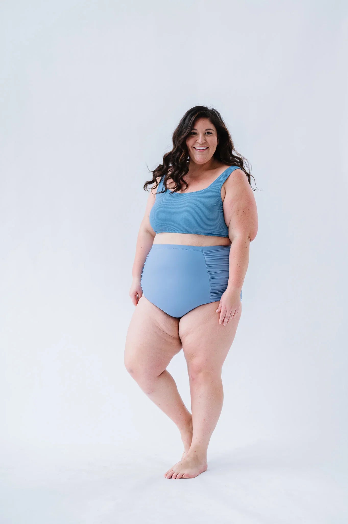  Seashell Top | Surface Blue