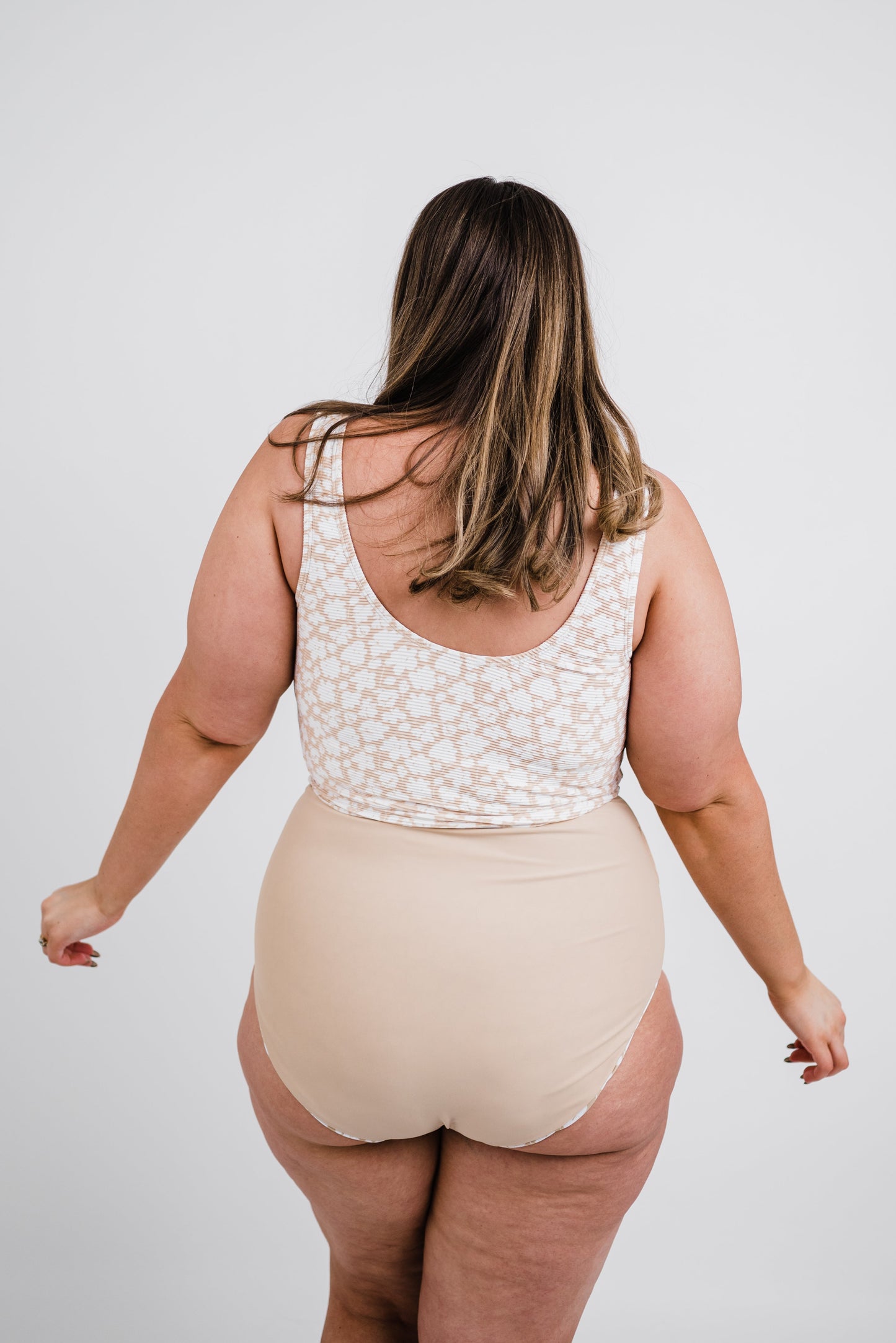  Traveler Top | Tan Floral | Final Sale