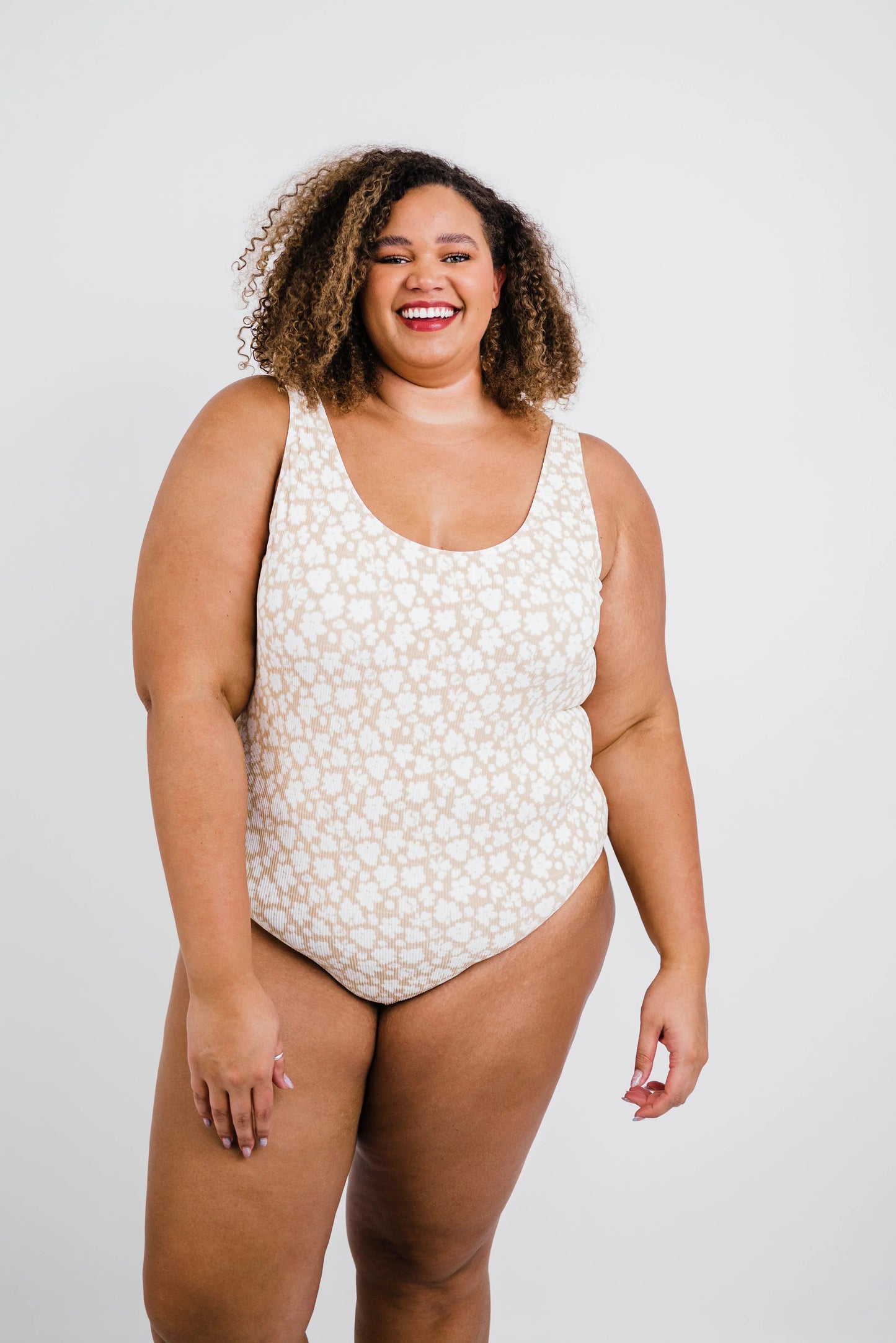  The Escape | Powder Tan Floral Print