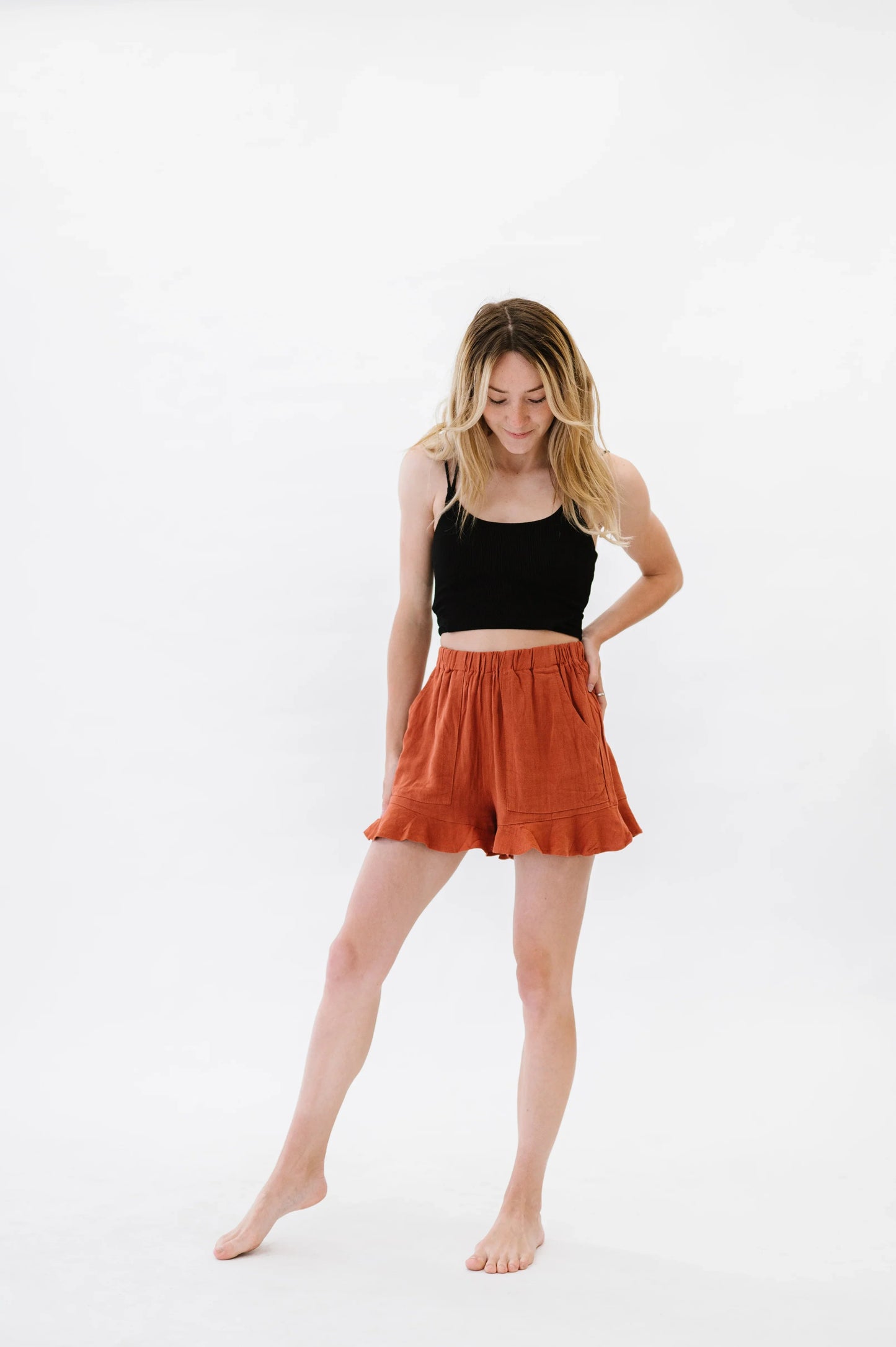  Lakeside Shorts | Rust