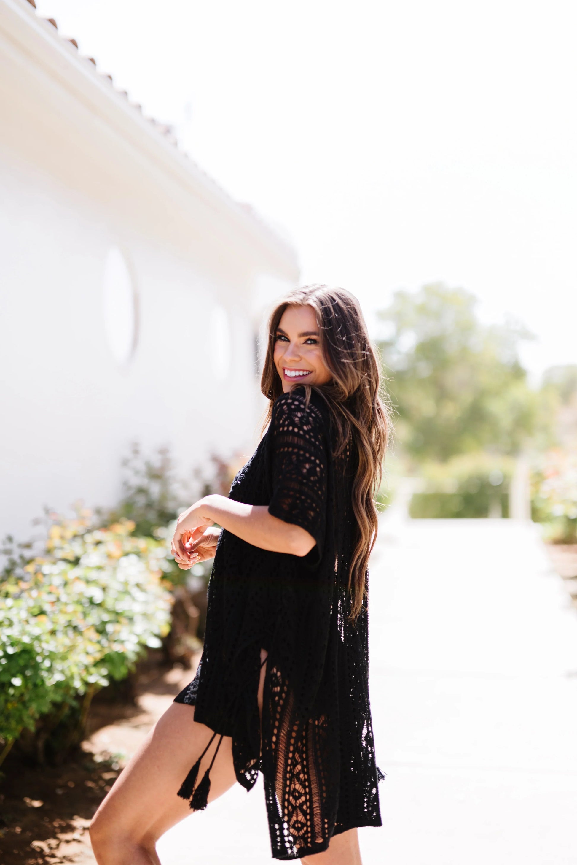  Boardwalk Cover Up | Black
