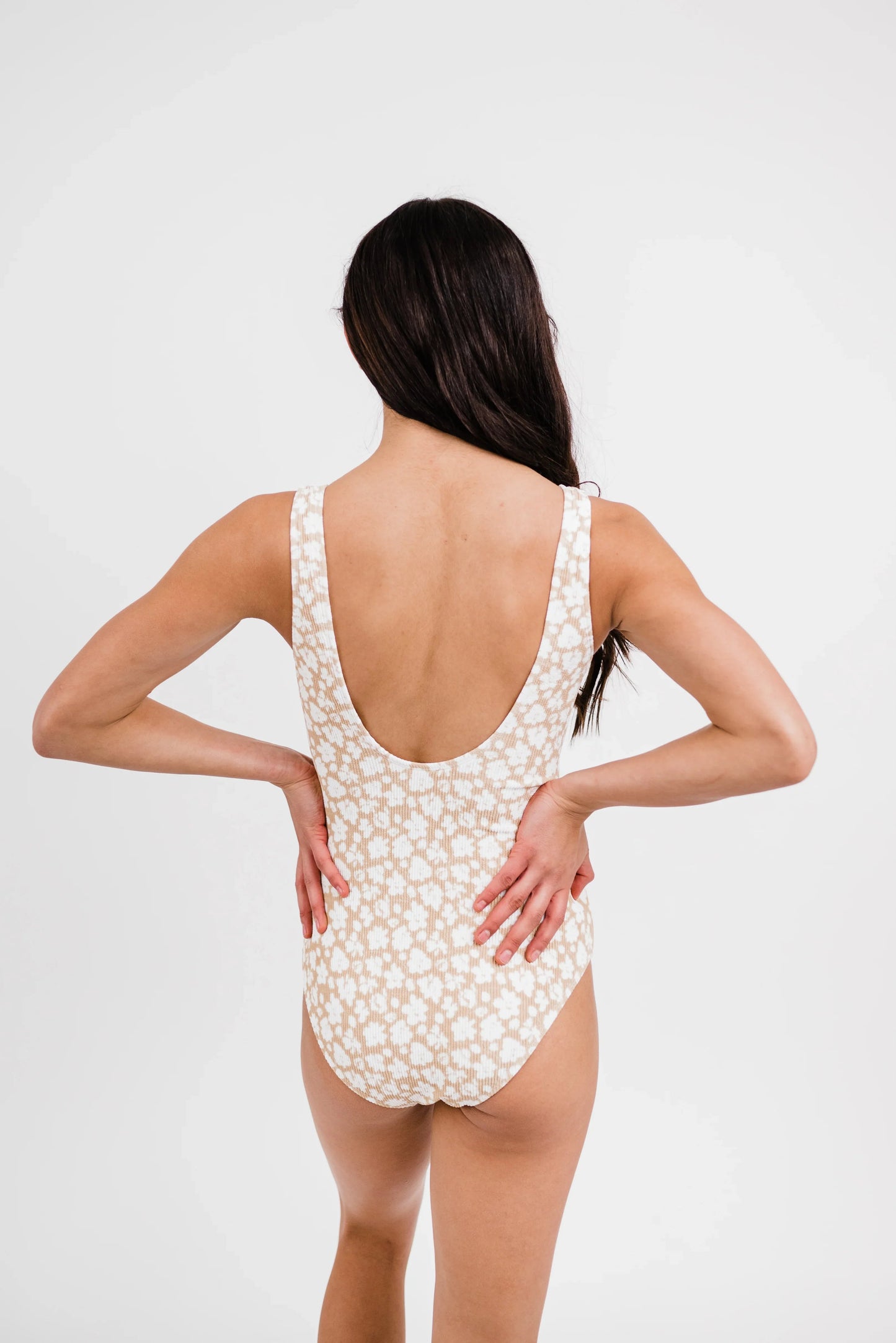  The Escape | Powder Tan Floral Print