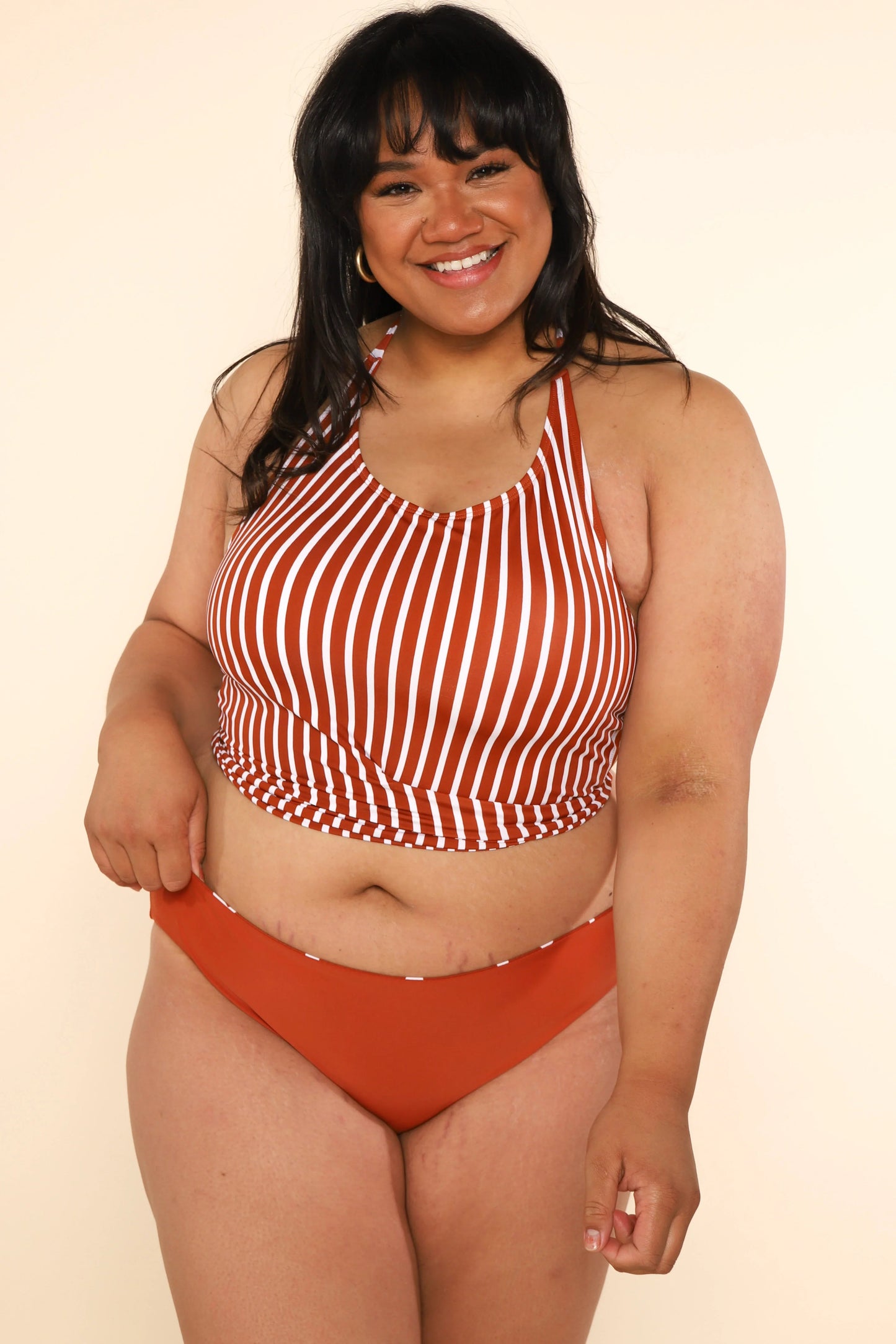  The Racha Top | Sienna Stripes | Final Sale