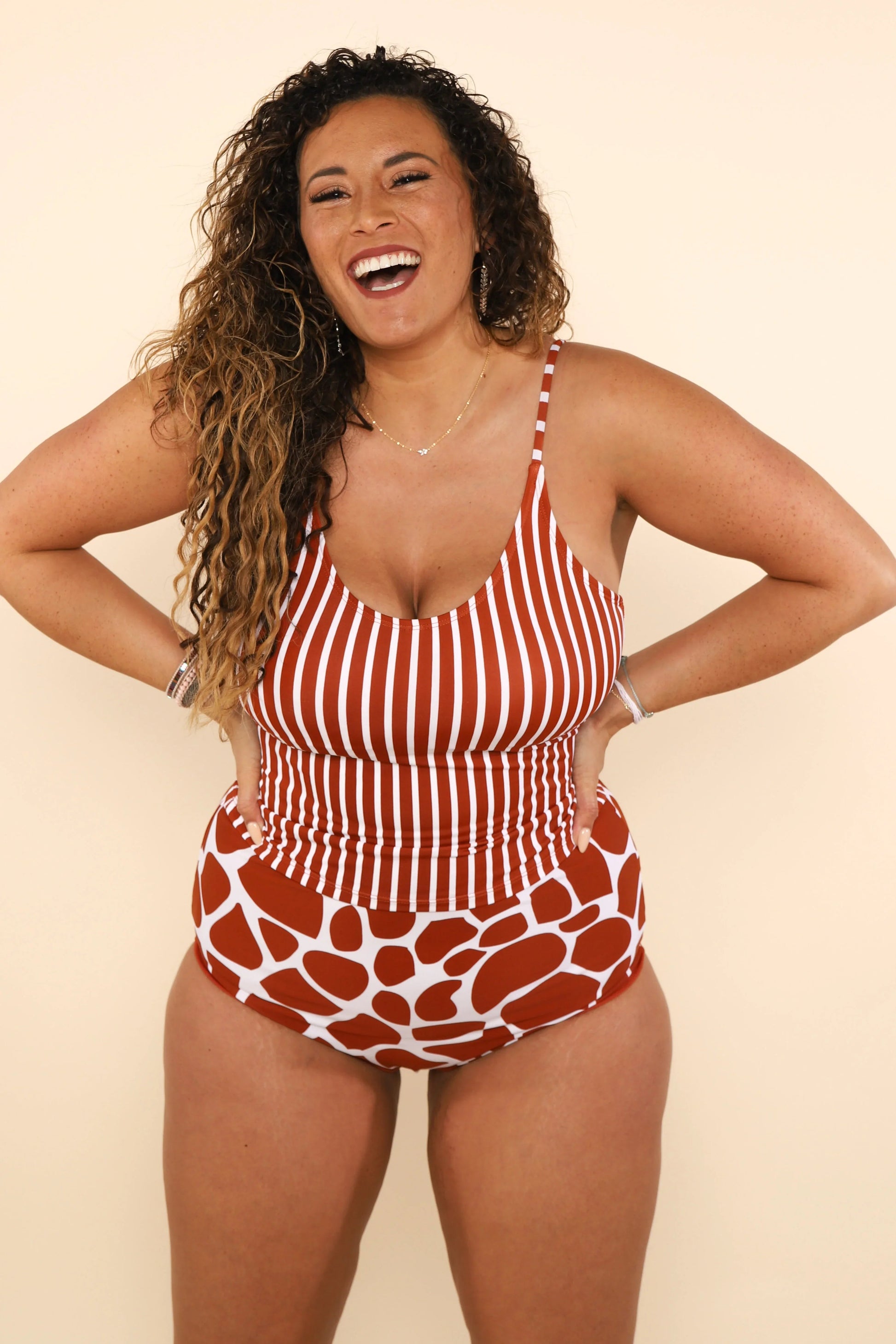  Centara Top | Sienna Stripes | Final Sale