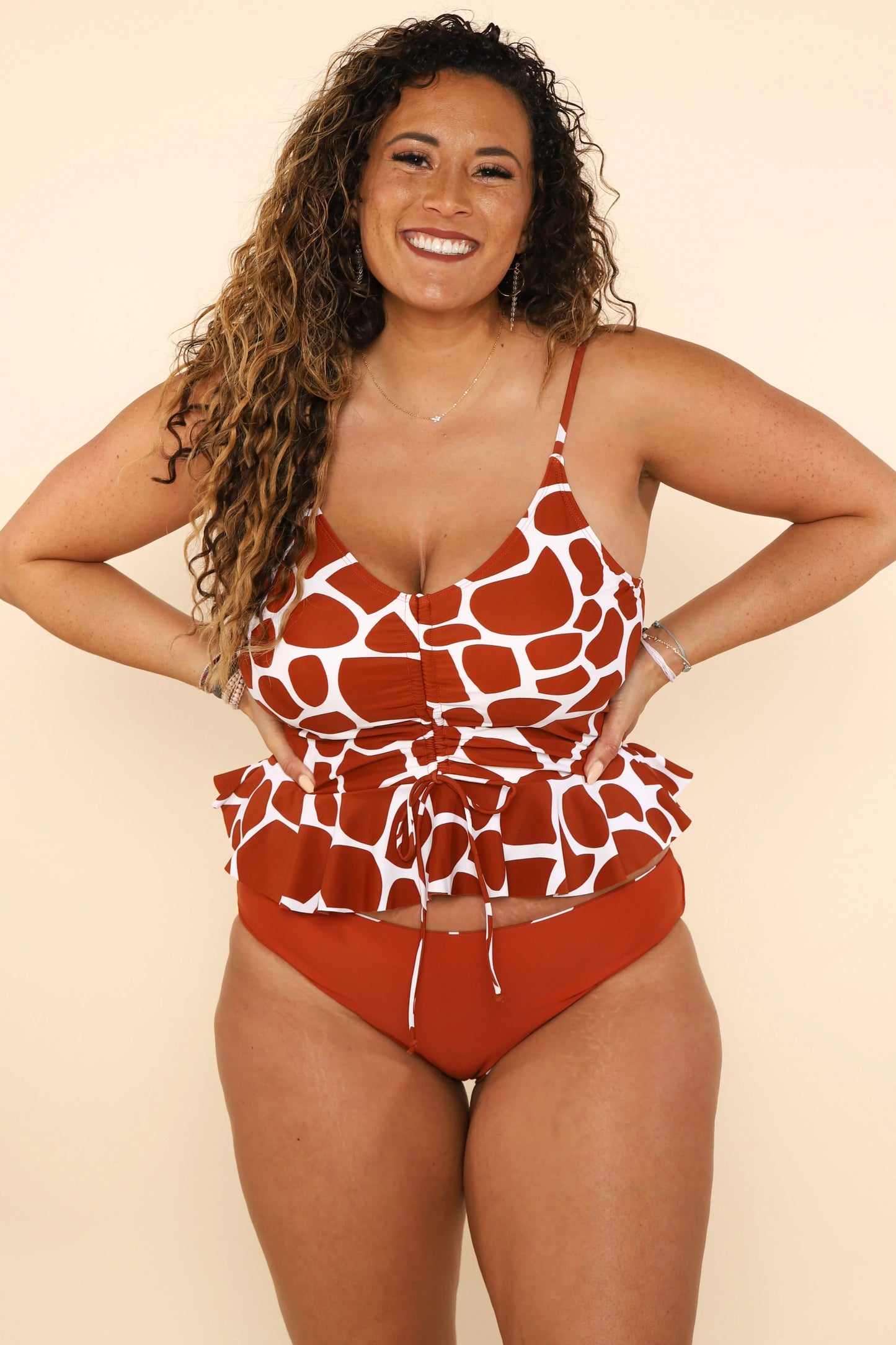  Phi Phi Top | Giraffe Print | Final Sale