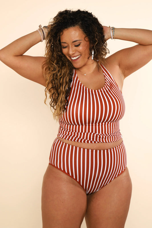  The Racha Top | Sienna Stripes | Final Sale