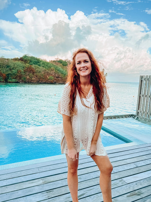  Boardwalk Cover Up | Tan