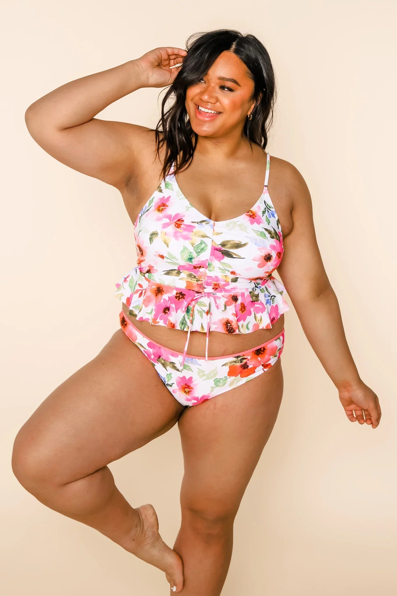  Phi Phi Top | Pink Floral | Final Sale