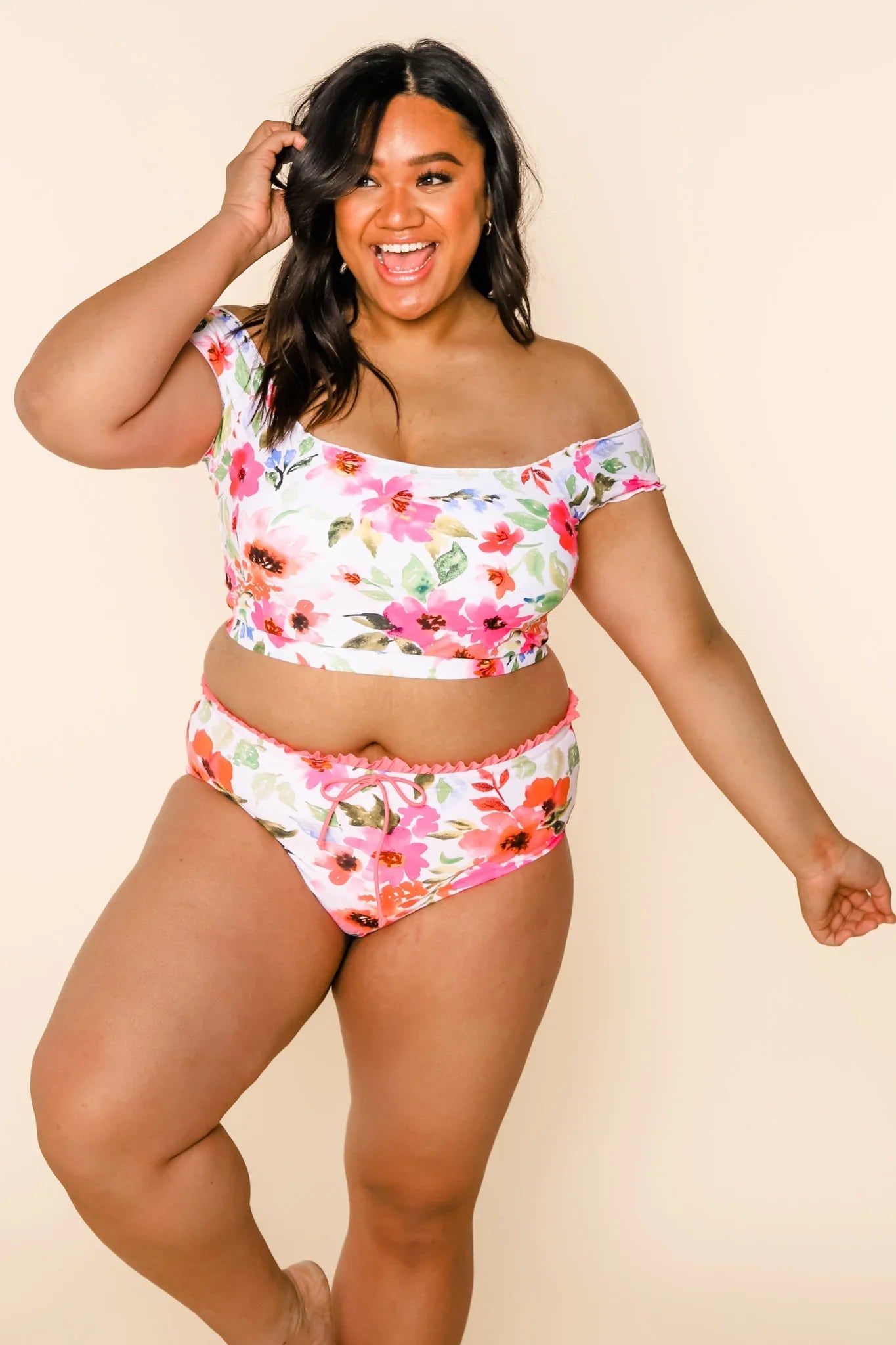  Mo'orea Top | Pink Floral | Final Sale