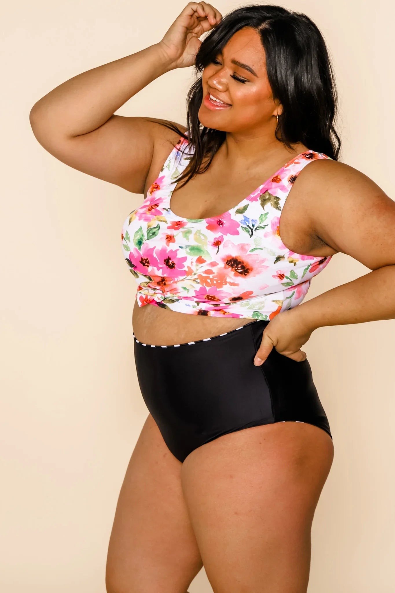  Traveler Top | Pink Floral | Final Sale