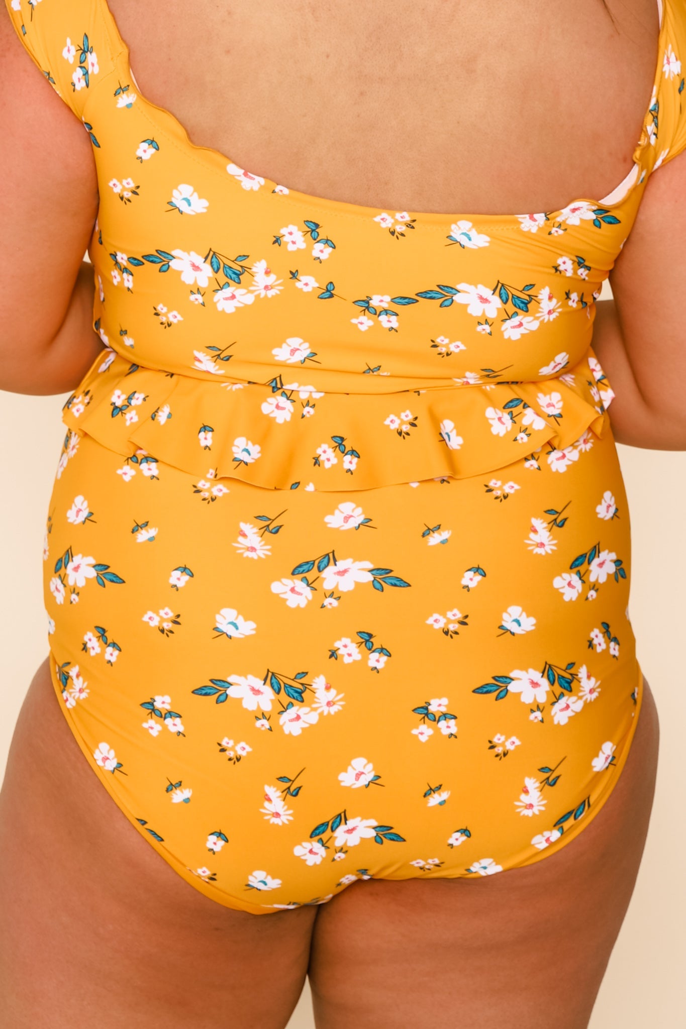  Cabana Reversible Bottoms | Mango/Floral | Final Sale