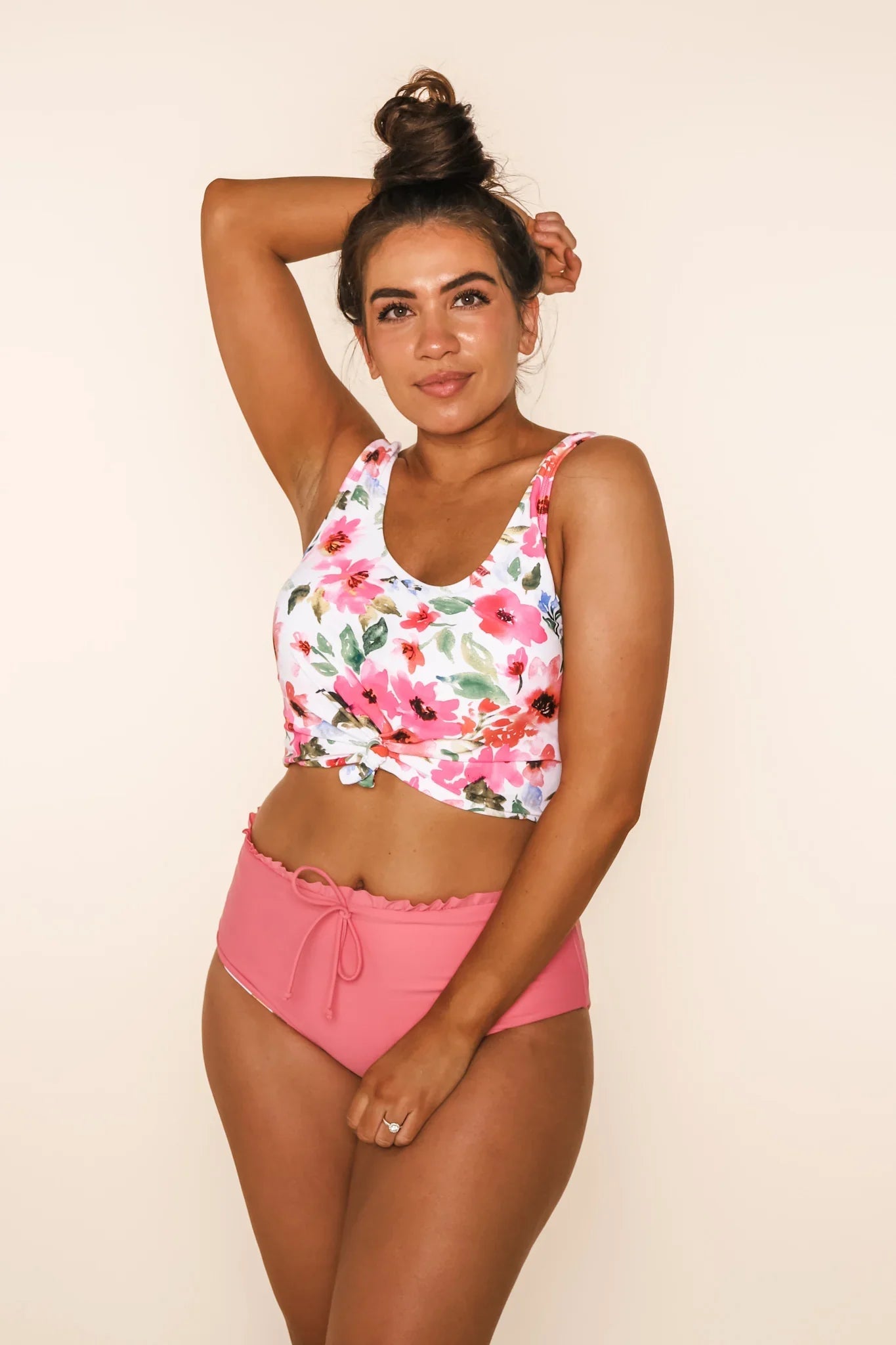  Traveler Top | Pink Floral | Final Sale