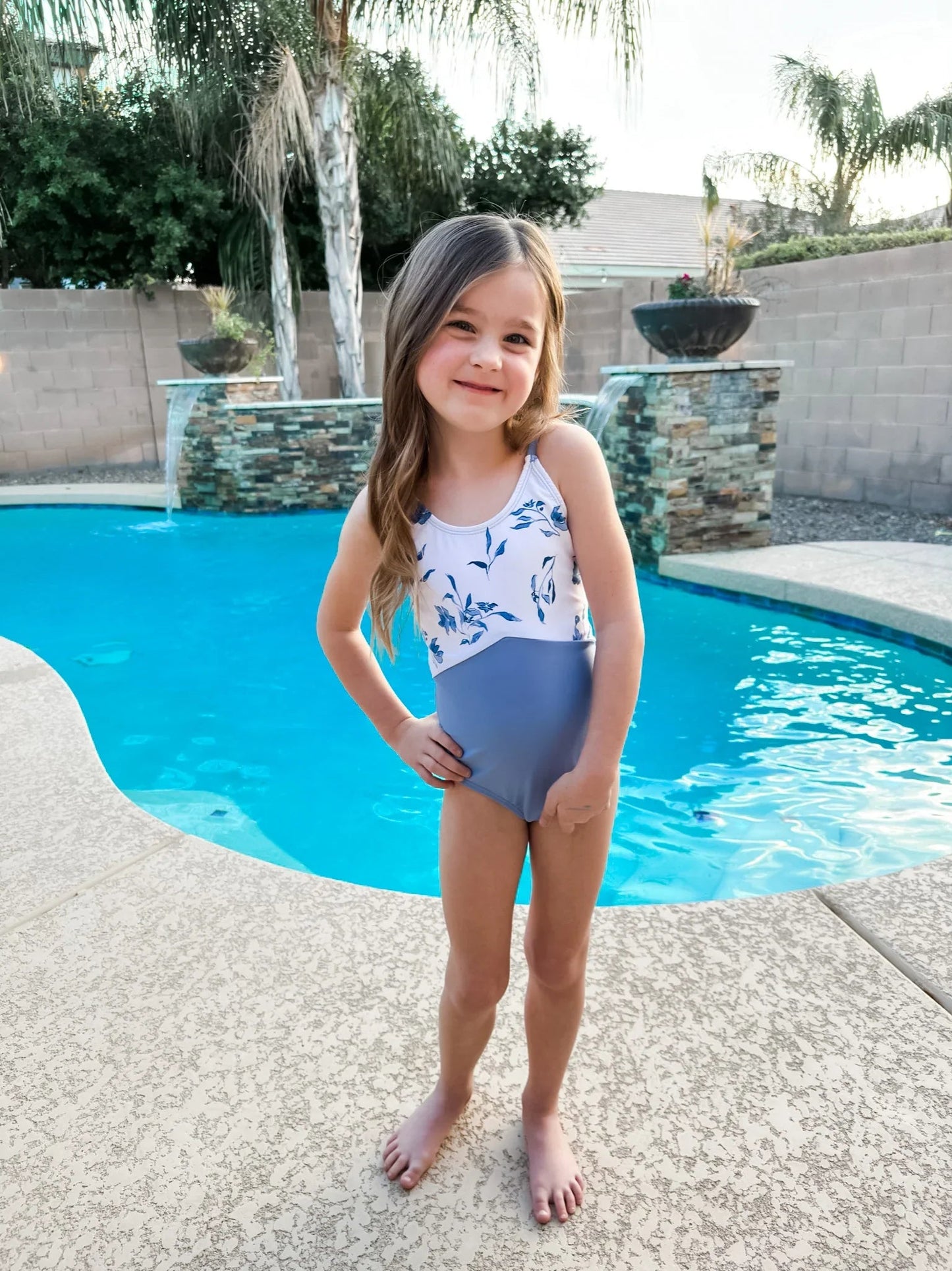 The Mini Sailor | Ocean Blue Floral