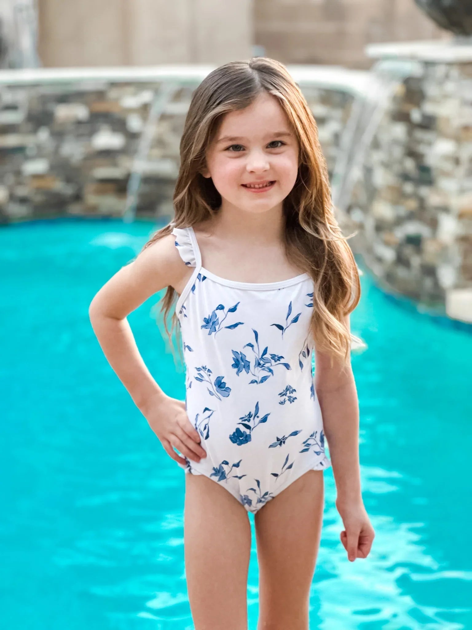  The Mini Daydreamer | Ocean Blue Floral