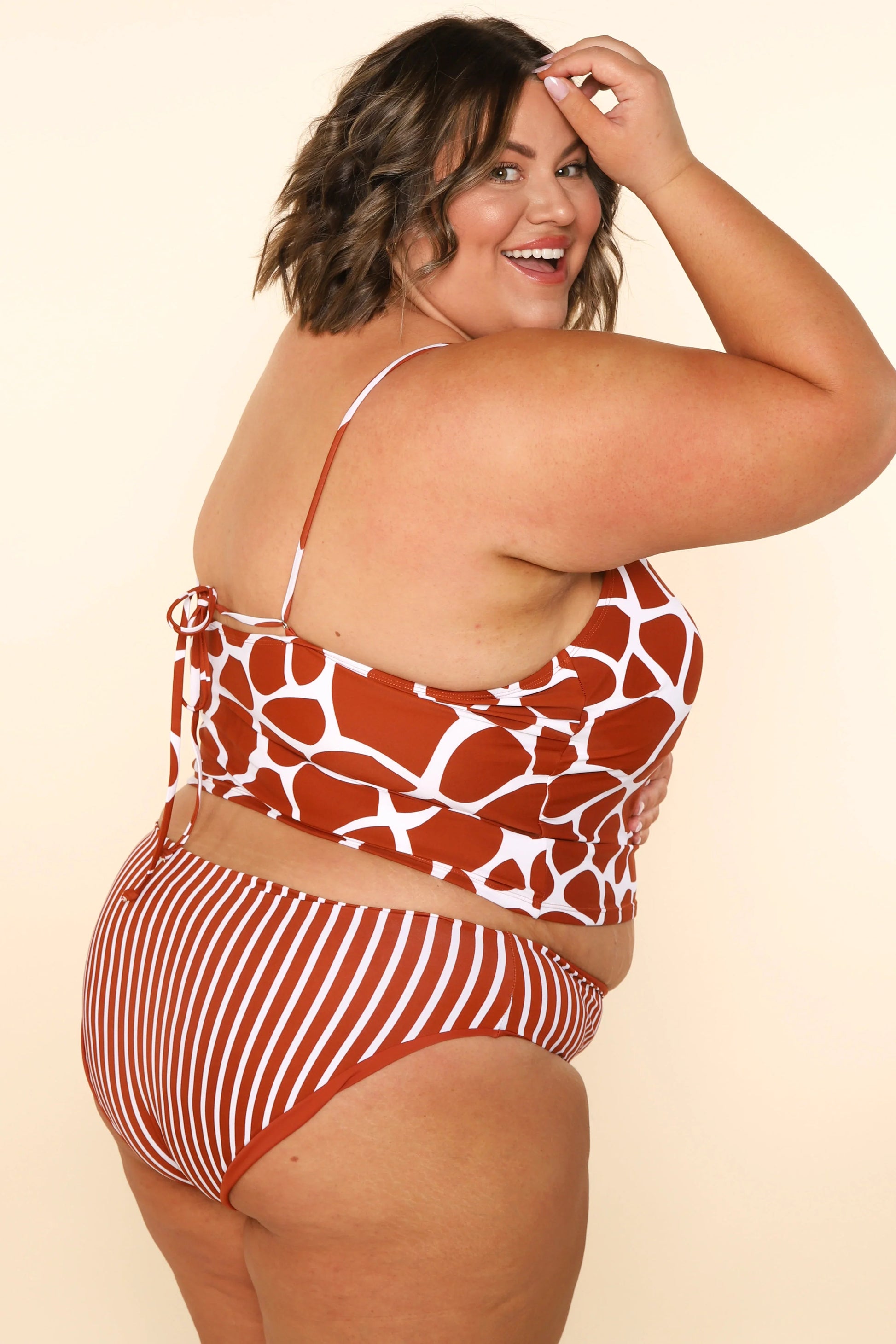  Centara Top | Giraffe Print | Final Sale