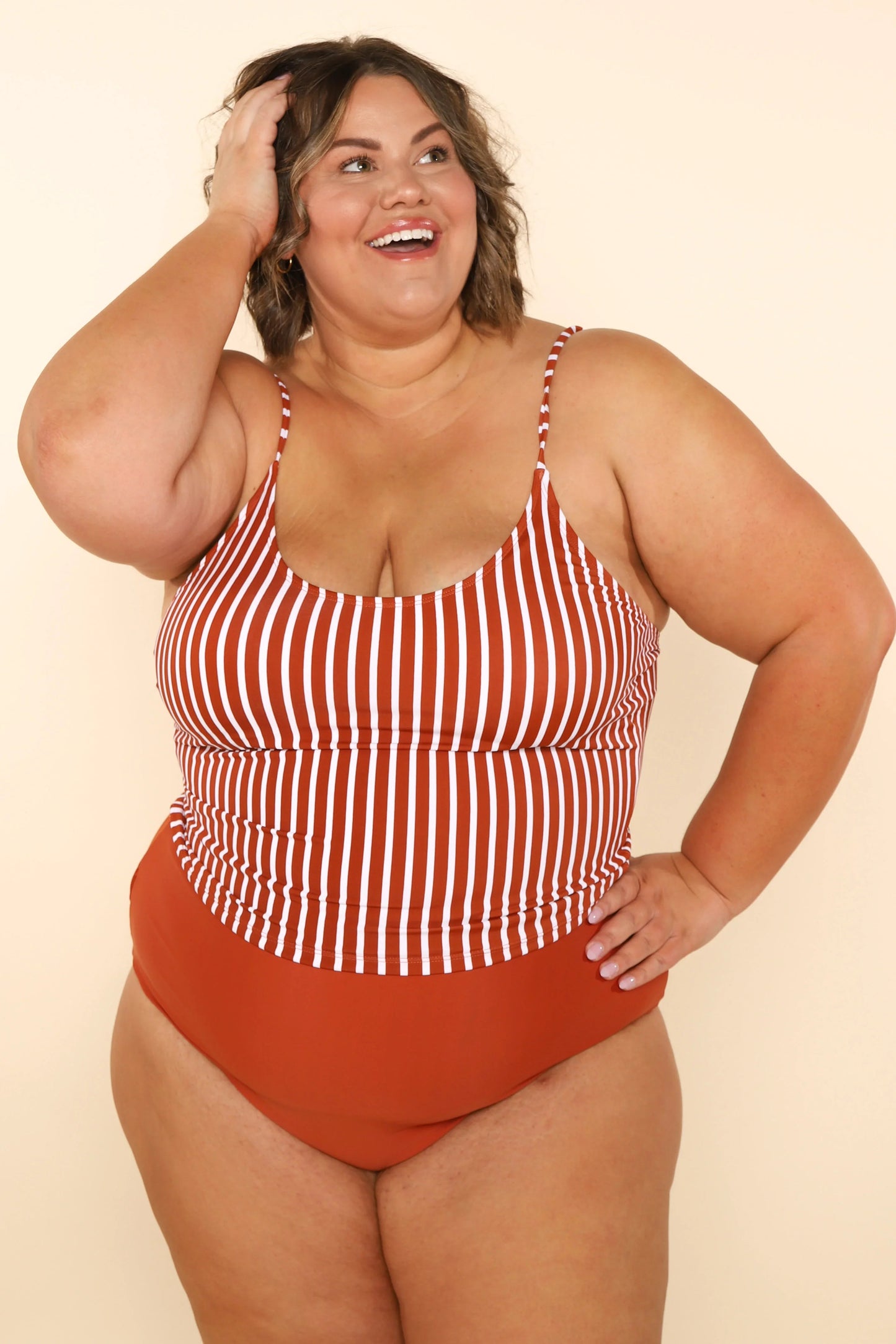  Centara Top | Sienna Stripes | Final Sale