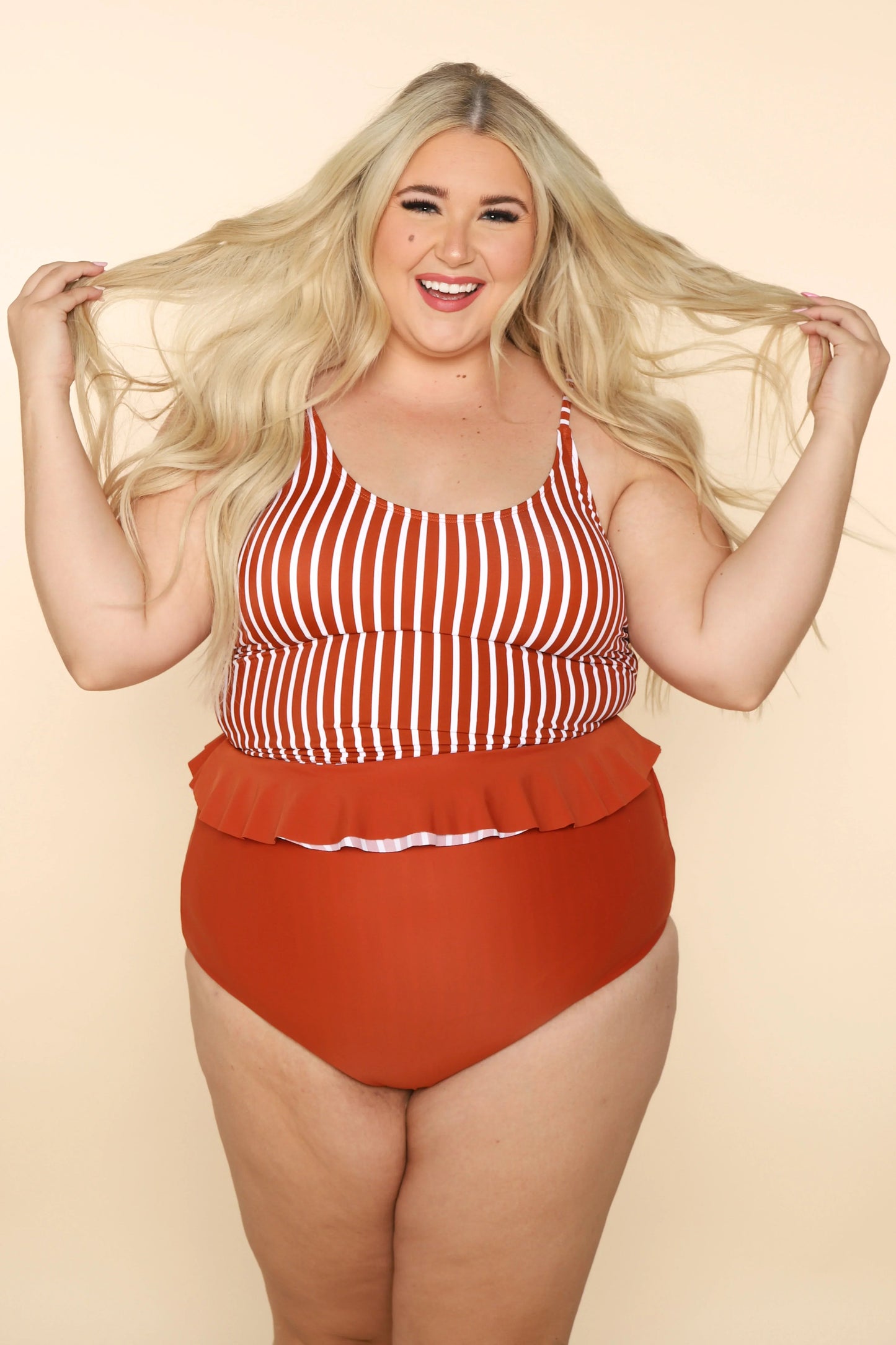  Centara Top | Sienna Stripes | Final Sale