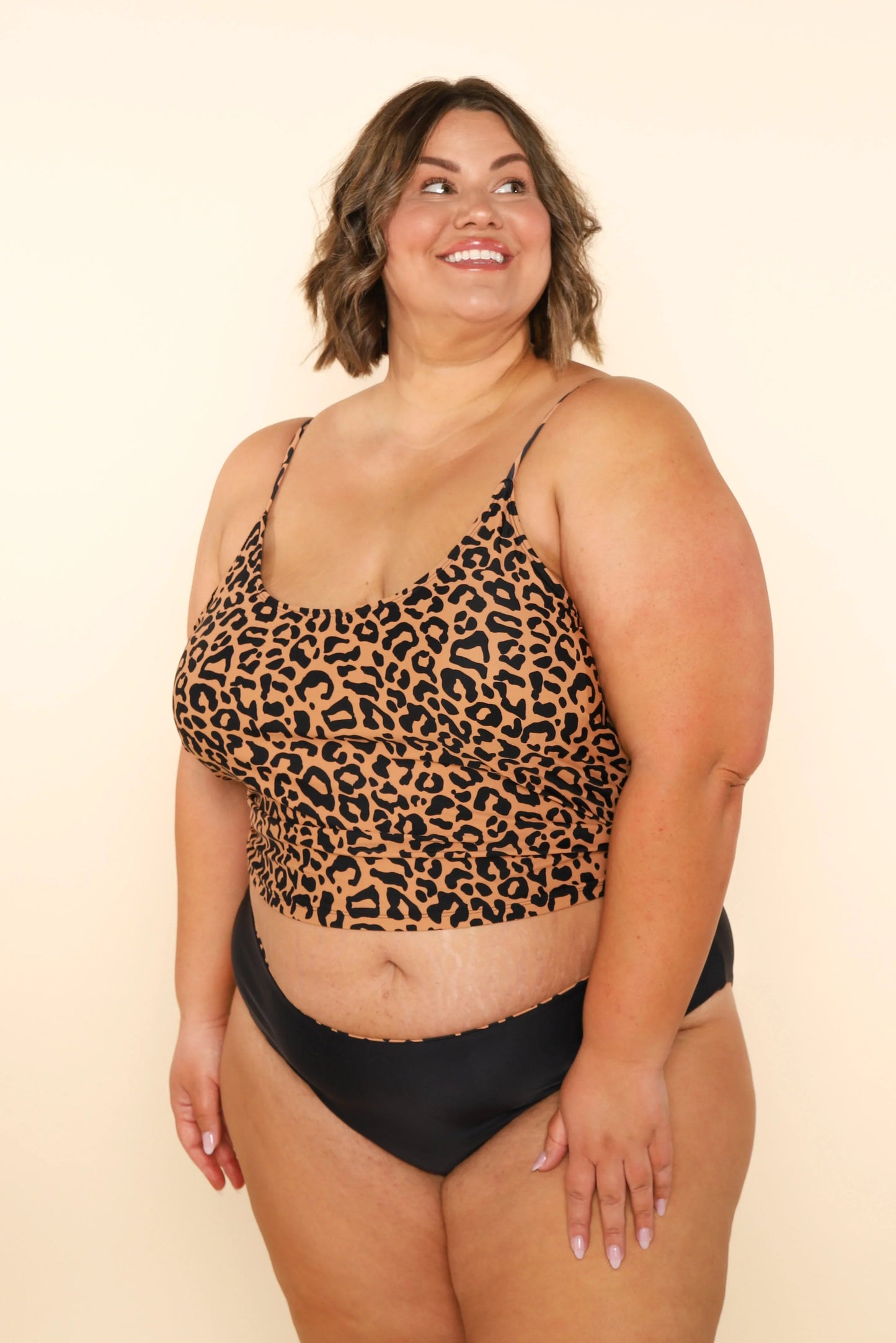  Centara Top | Leopard Print | Final Sale