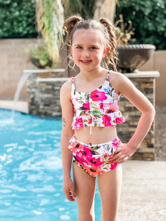  Mini Phi Phi Top | Watermelon Floral | Final Sale
