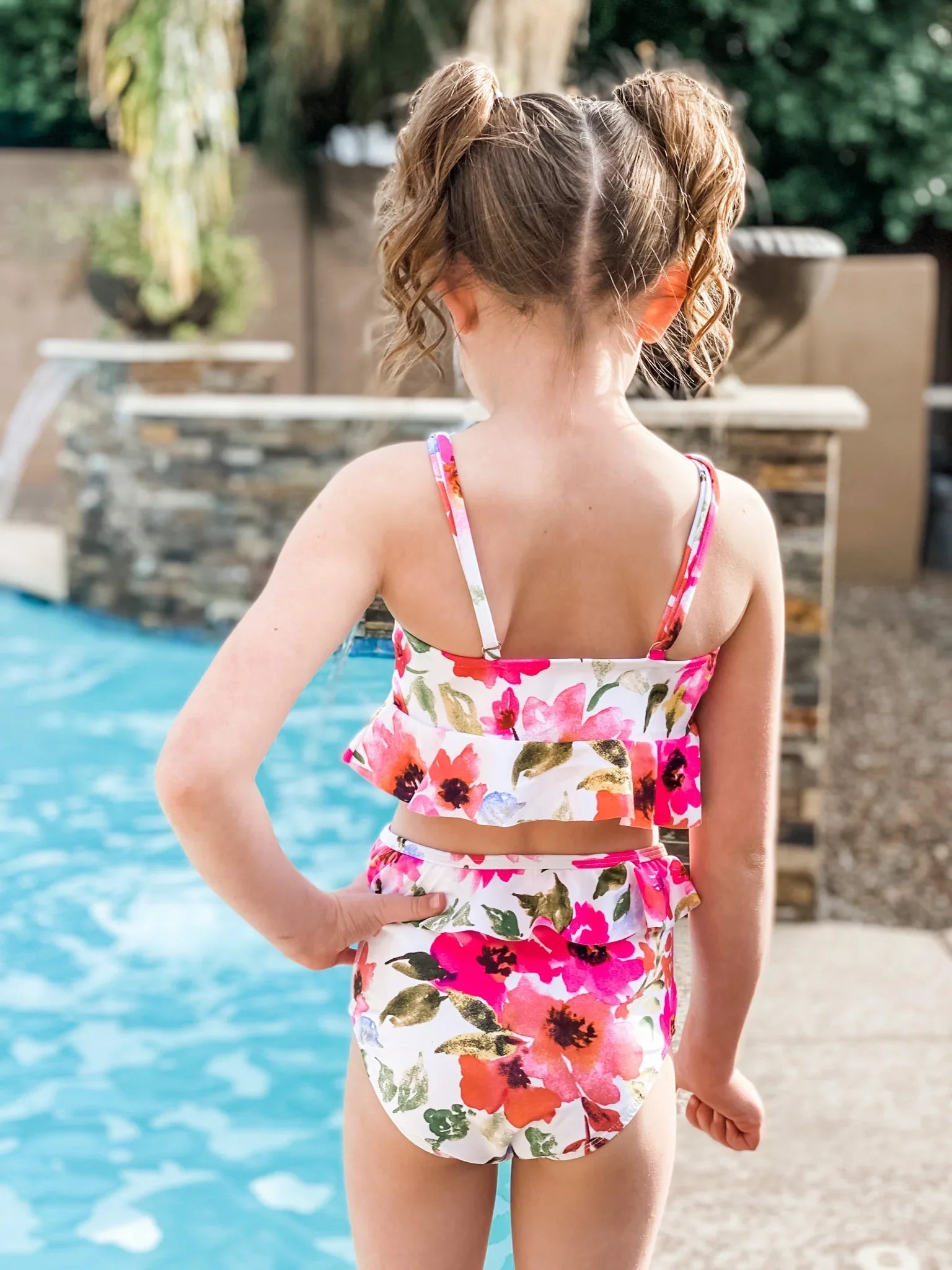  Mini Phi Phi Top | Watermelon Floral | Final Sale